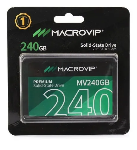 Ssd Macrovip 240gb 2.5 Sata 3 Mv240gb